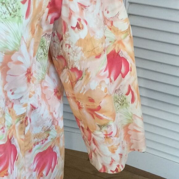 Coldwater Creek 3/4 sleeve Cotton Spandex pockets - Picture 3 of 12